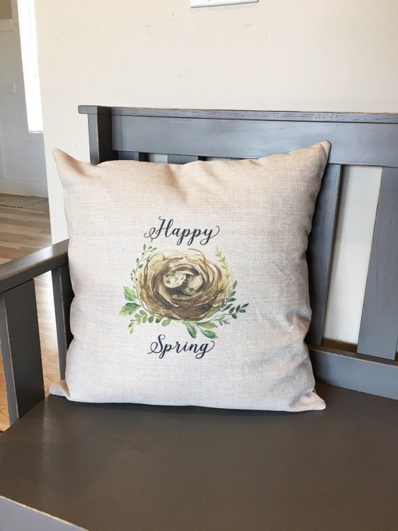 Spring Pillow Cover 2019