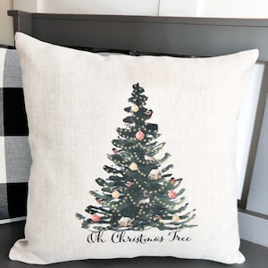 Christmas Tree Pillow Cover - Winter Decor Pillow Cover - Christmas Decor - Christmas Decorations - Farmhouse Decor - Farmhouse Pillow