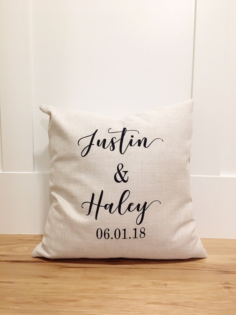 Name Pillow Covers Personalized Pillow Name Throw Pillow Etsy