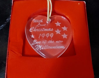 1999 Annual Lenox Crystal Ornament