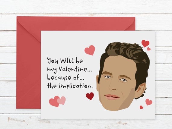 The Implication Valentine S Day Card Always Sunny In Etsy