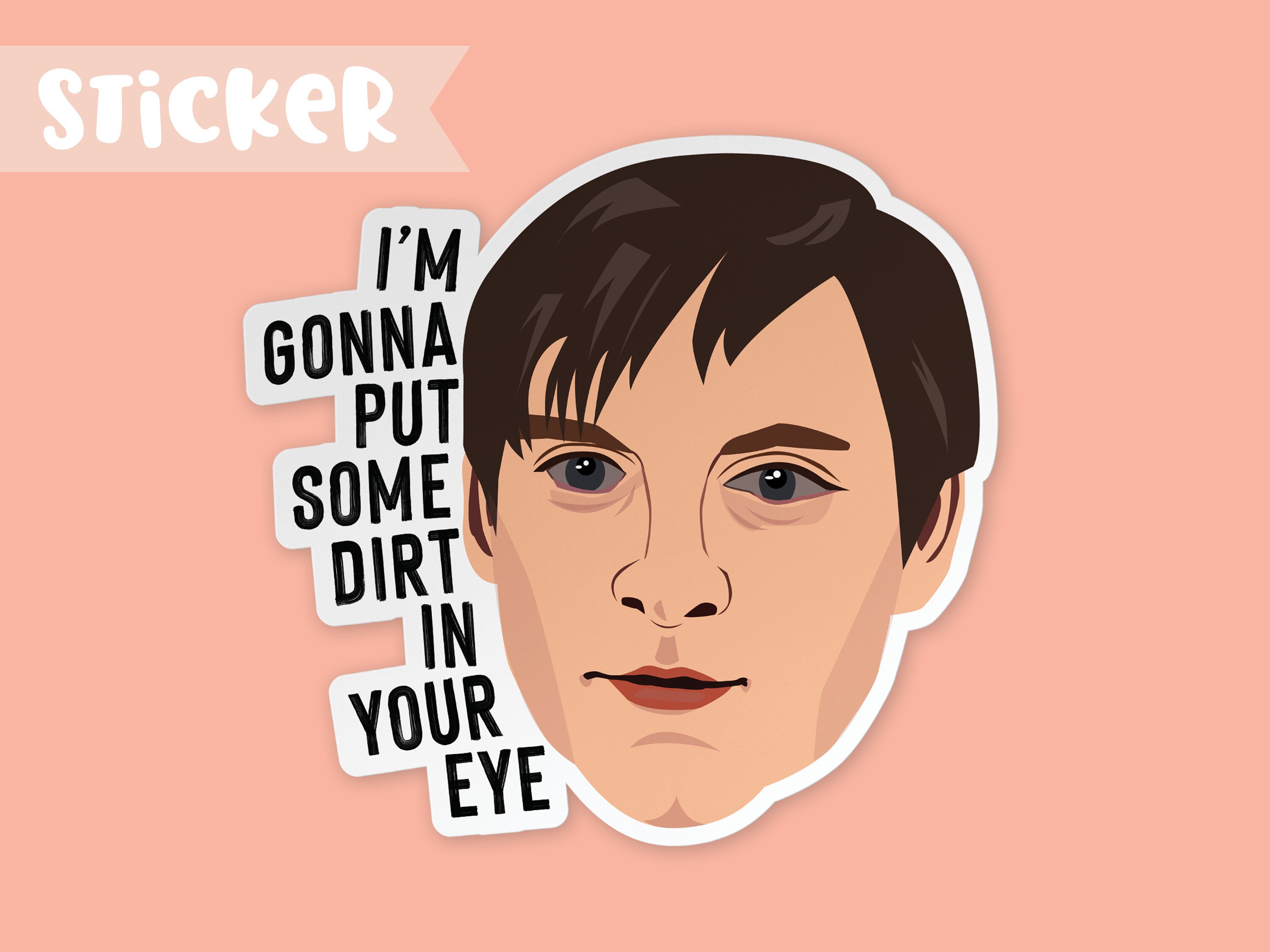  Tobey Maguire Face Meme Sticker Decal Bumper Sticker 5 :  Automotive