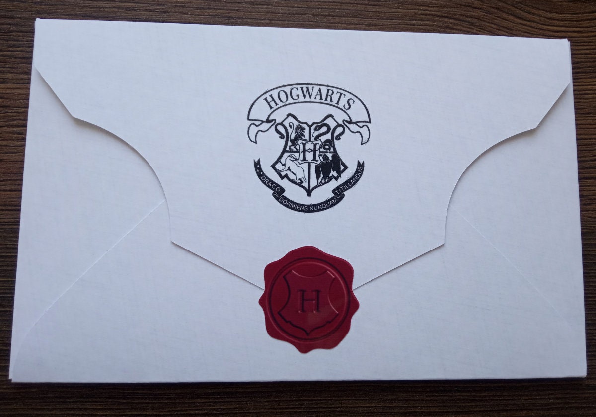 Printable Hogwarts Envelopes Acceptance Letter Harry Potter Etsy UK