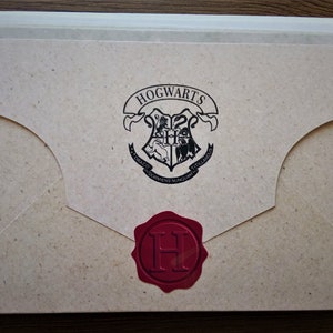 Printable Hogwarts Envelopes Acceptance Letter Harry Potter | Etsy UK