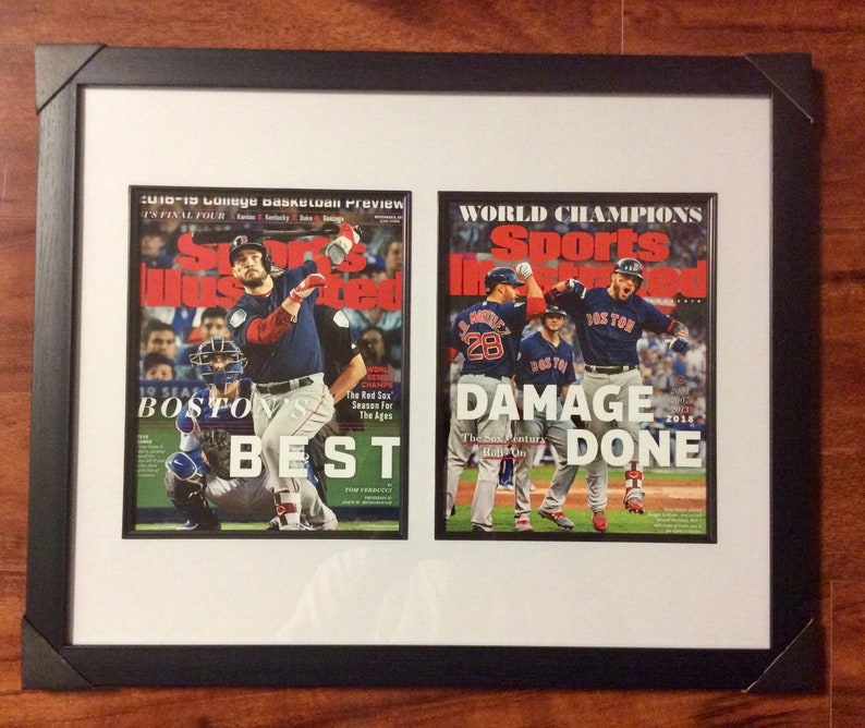 Framed Boston Red Sox 2018 World Series Champions Sports Image 0