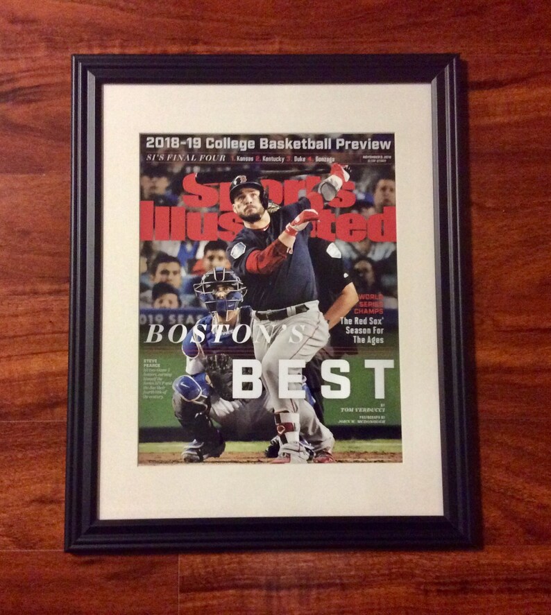 Framed 11x14 2018 Boston Red Sox World Series Sports Image 0