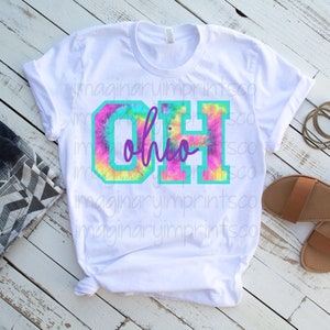 Ohio Tie Dye png - Sublimation design - Digital design  - Sublimation - DTG printing - Sublimation png - Ohio sublimation design