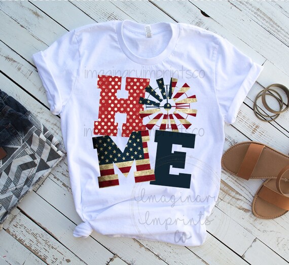 Download Home 4th Of July Sublimation Design Sublimation Design Dtg Etsy