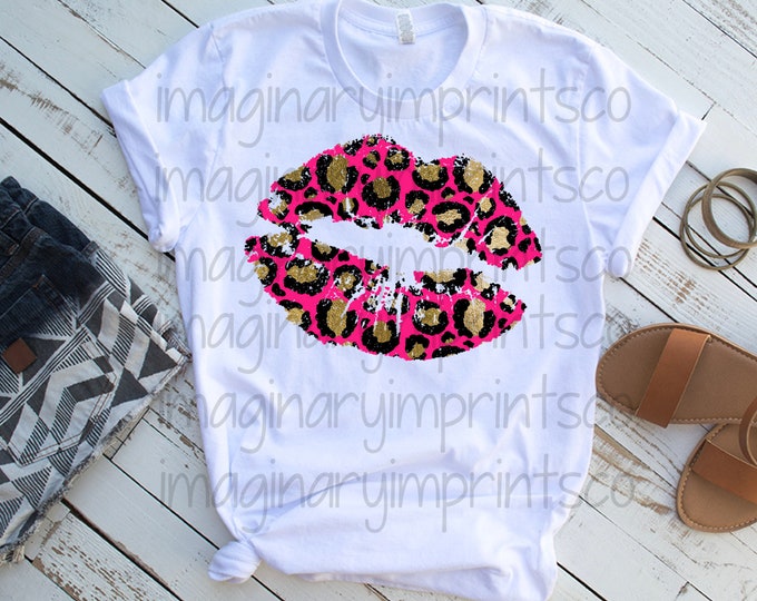 Leopard Lips Png , Leopard Lips Clipart Sublimation Designs Downloads ...