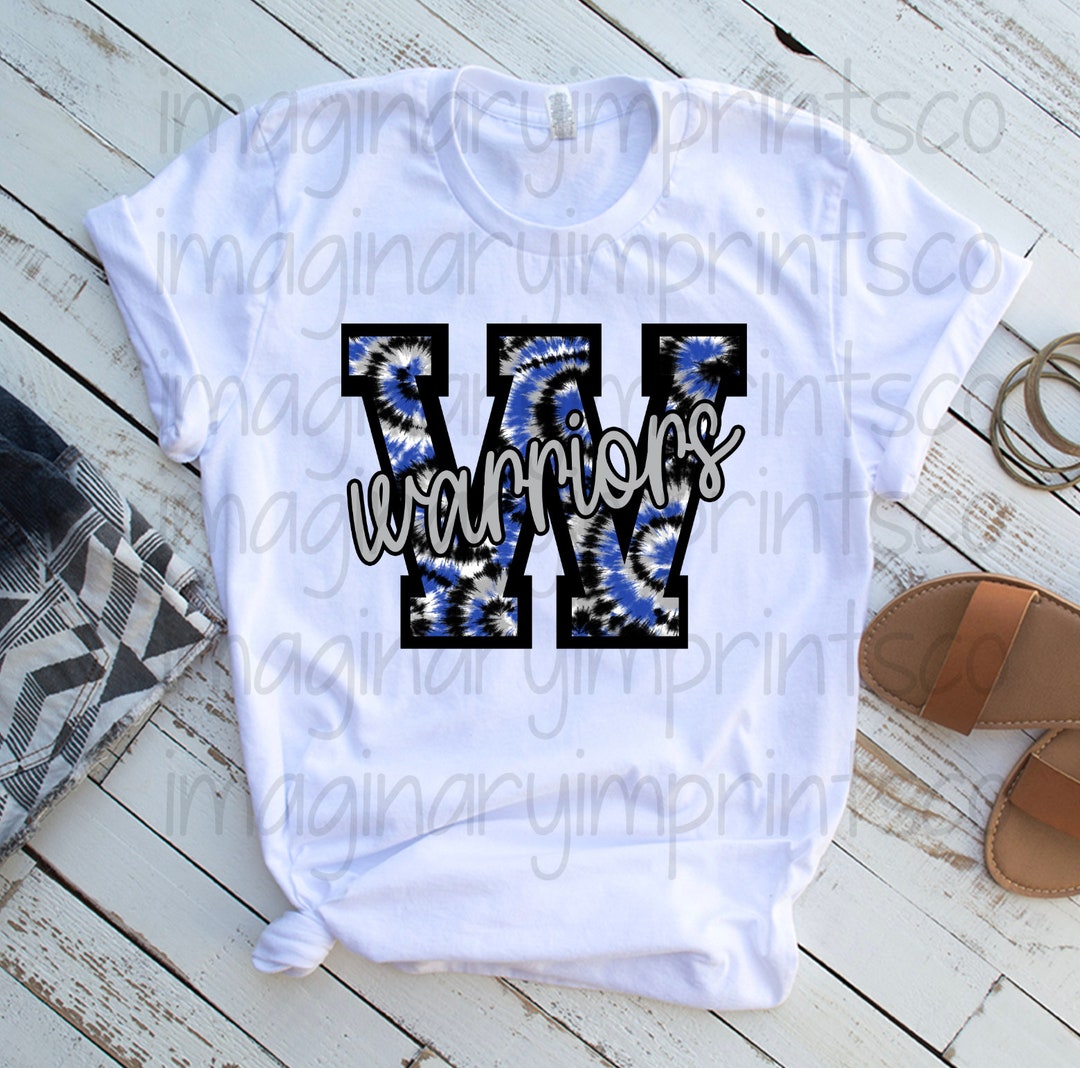 warriors tie dye shirts