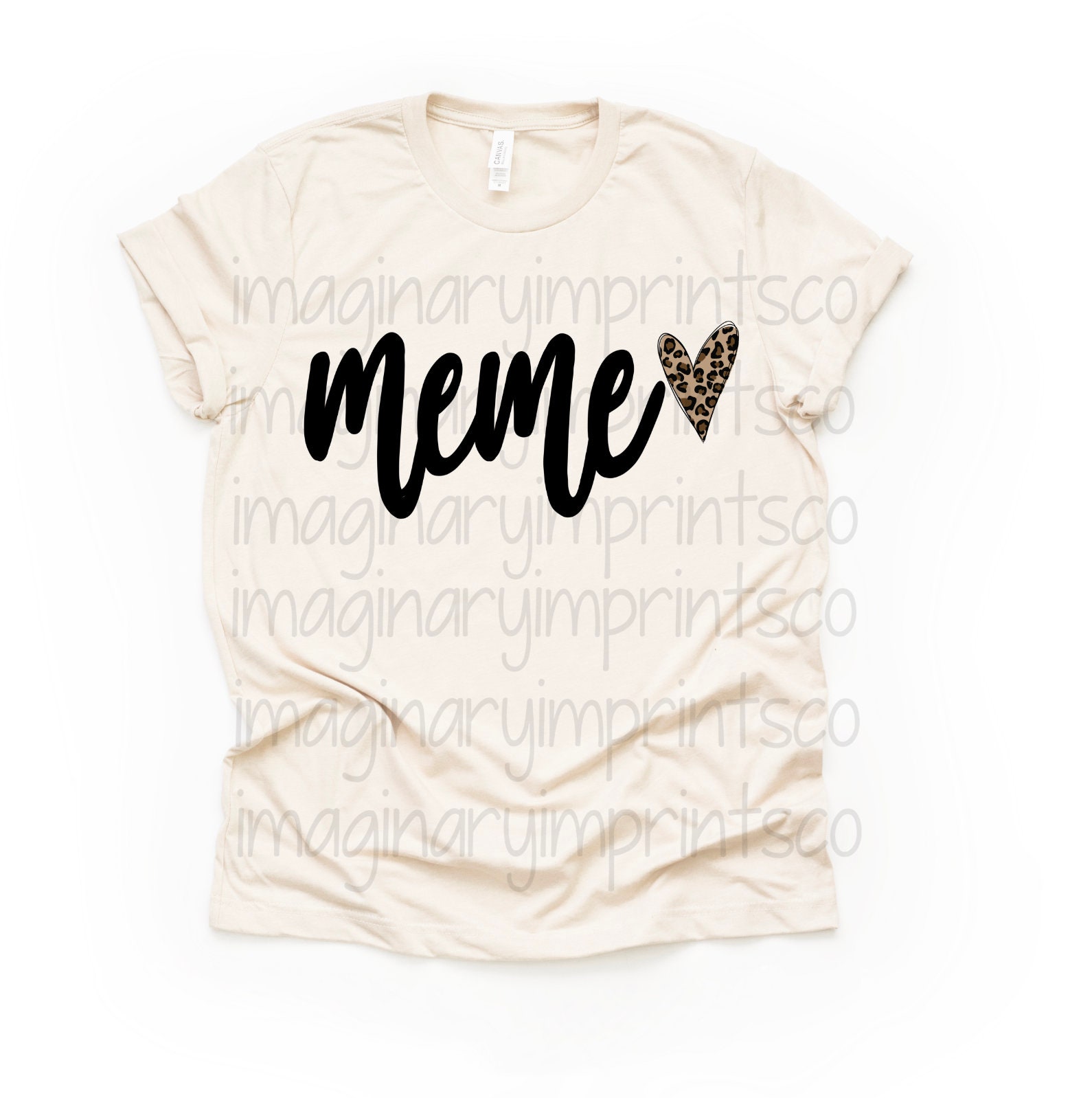 Meme Leopard Hart Png Sublimatie Ontwerp Digitaal Ontwerp - Etsy Nederland