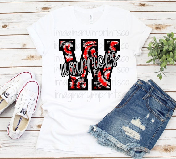 warriors tie dye shirts