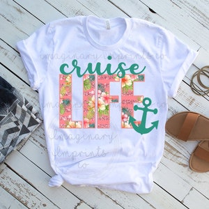 Cruise life sublimation design - Sublimation design - Sublimation - DTG printing - Sublimation design download - Cruise sublimation design