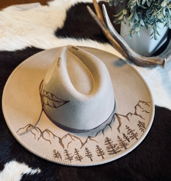 RARE  ! Boho Wool calf hair rancher hat Accessories | Rare Boho Wool Calf Hair Rancher Hat | Poshmark main image 2
