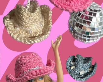 ミニカウガールハット デジタルパターンかぎ針編み