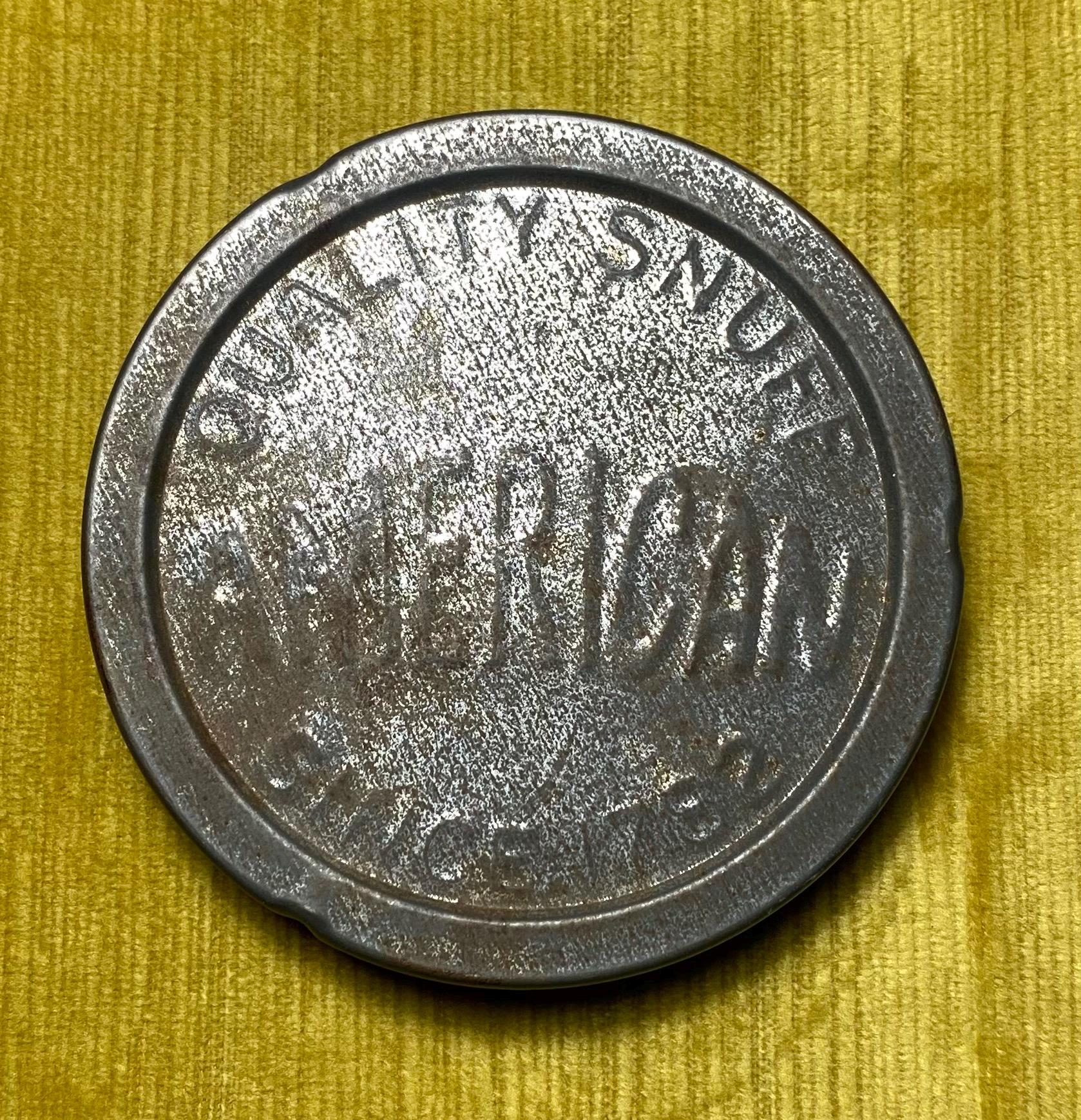 united states tobacco company lids value Snuff Lids