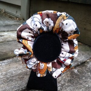 Scrunchie made with Friends Fabric/The One With The Scrunchie/Friends/Friends TV Show/Characters/Ross/Rachel/Joey/Chandler/Phoebe/Monica