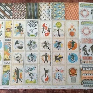 Adolescents 12x12 Scrapbook Paper Bundle/ Feature Art "Teenagers" Collection/ Scrapbook papier avec Die Cut Embishments