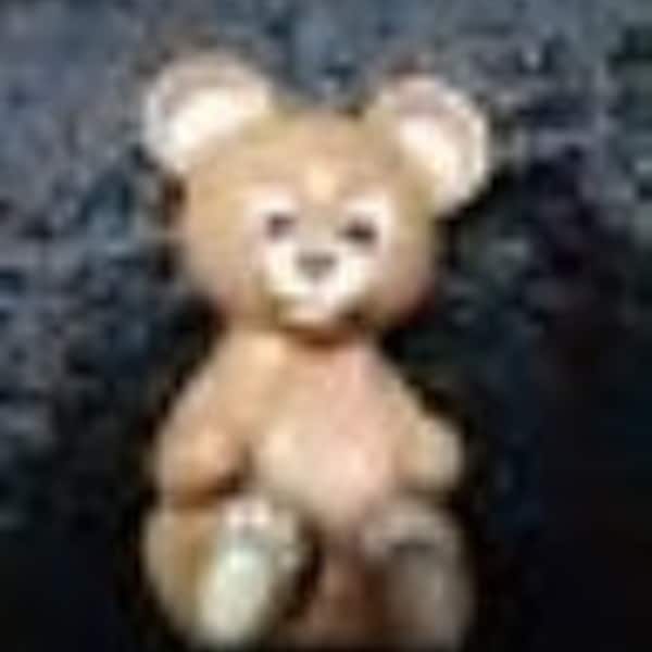Vintage 1960's Studio Girl Cosmetics Bear Soap Holder Floating Toy/Studio Girl Toy/Studio Girl Bear/Plastic Studio Girl Brown Bear
