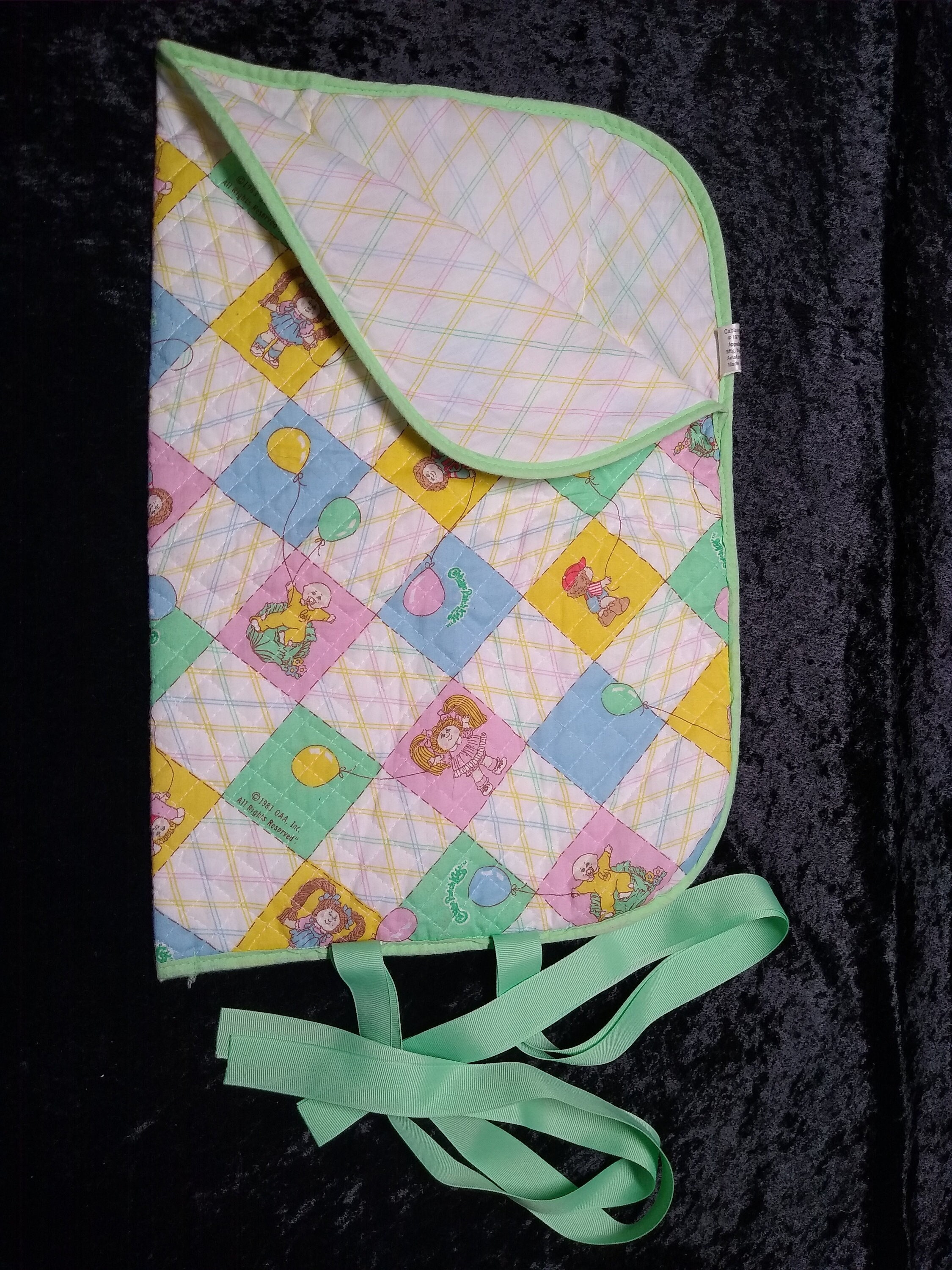 Cabbage Patch Doll Sleeping Bag/vintage 1983 Cabbage Patch Etsy