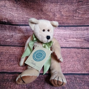 Vintage 1998 Boyds Bear PADDY NEW with tag/Boyds 10" Bear/St Patrick's Day Bear/Plush Bear