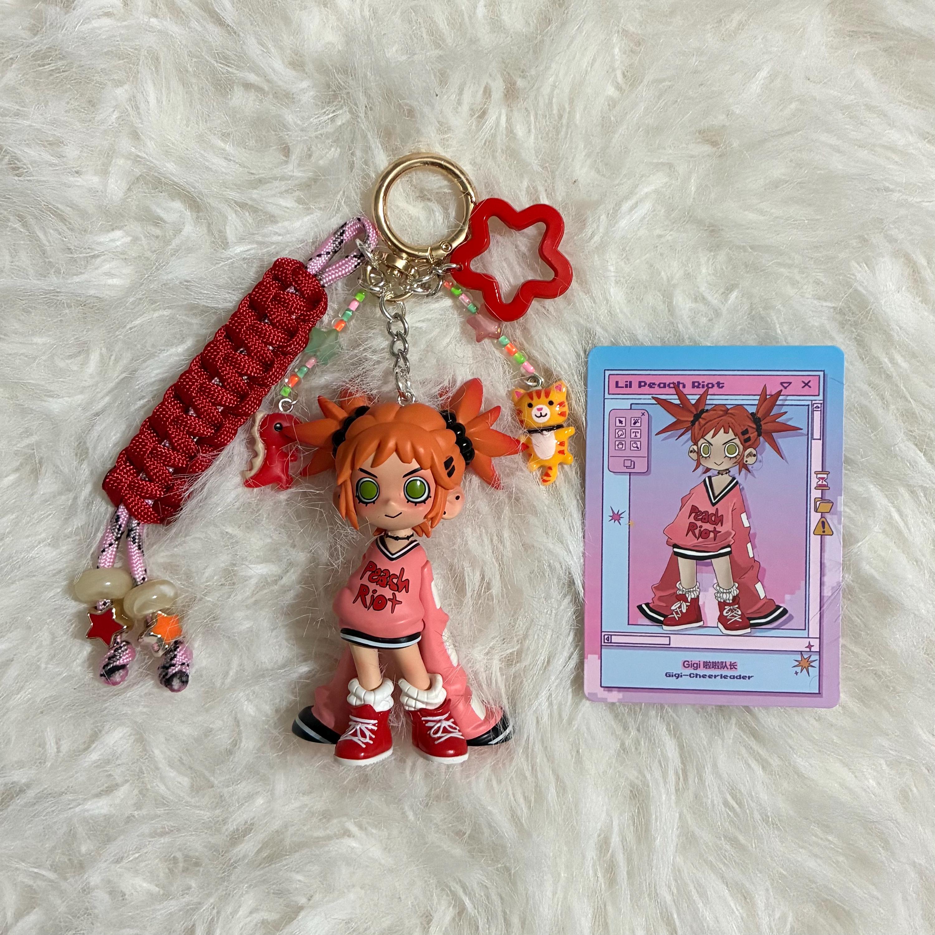 Peach riot keychain - Etsy 日本