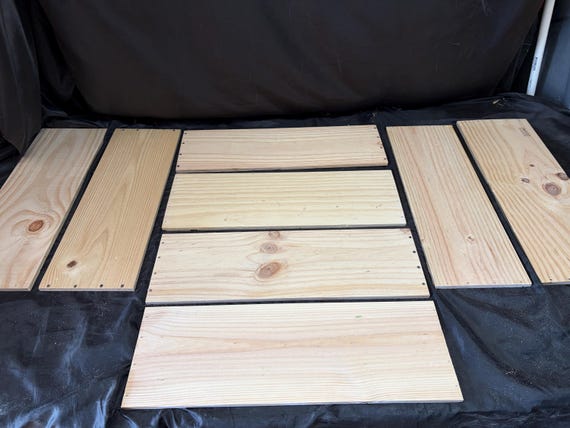 Wine box side panels blank 10 PCS