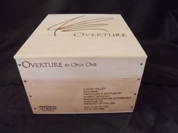 Opus One Overture Wod Wine Box