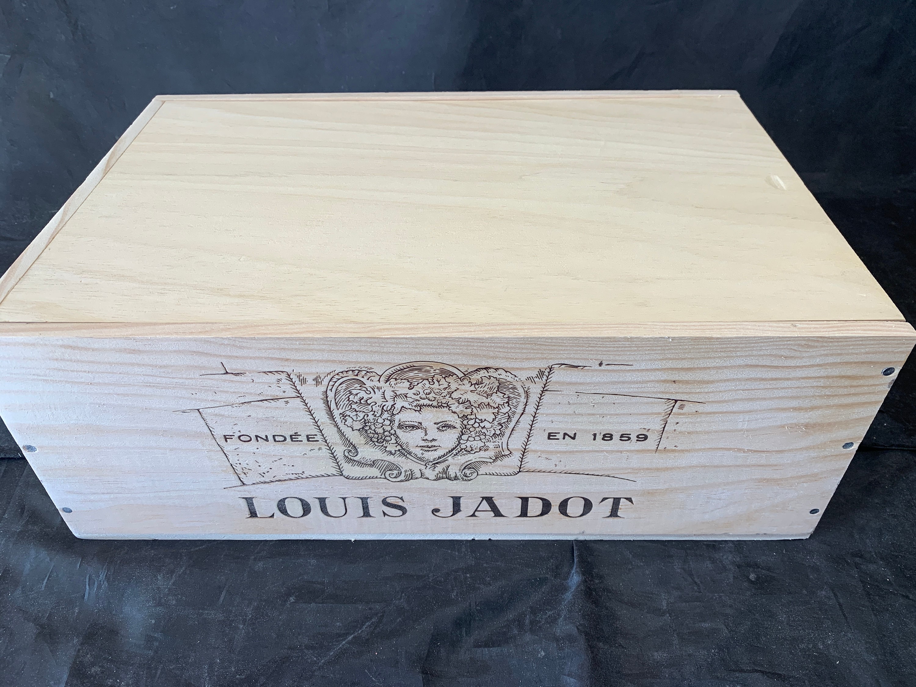 Louis Jadot wood wine box