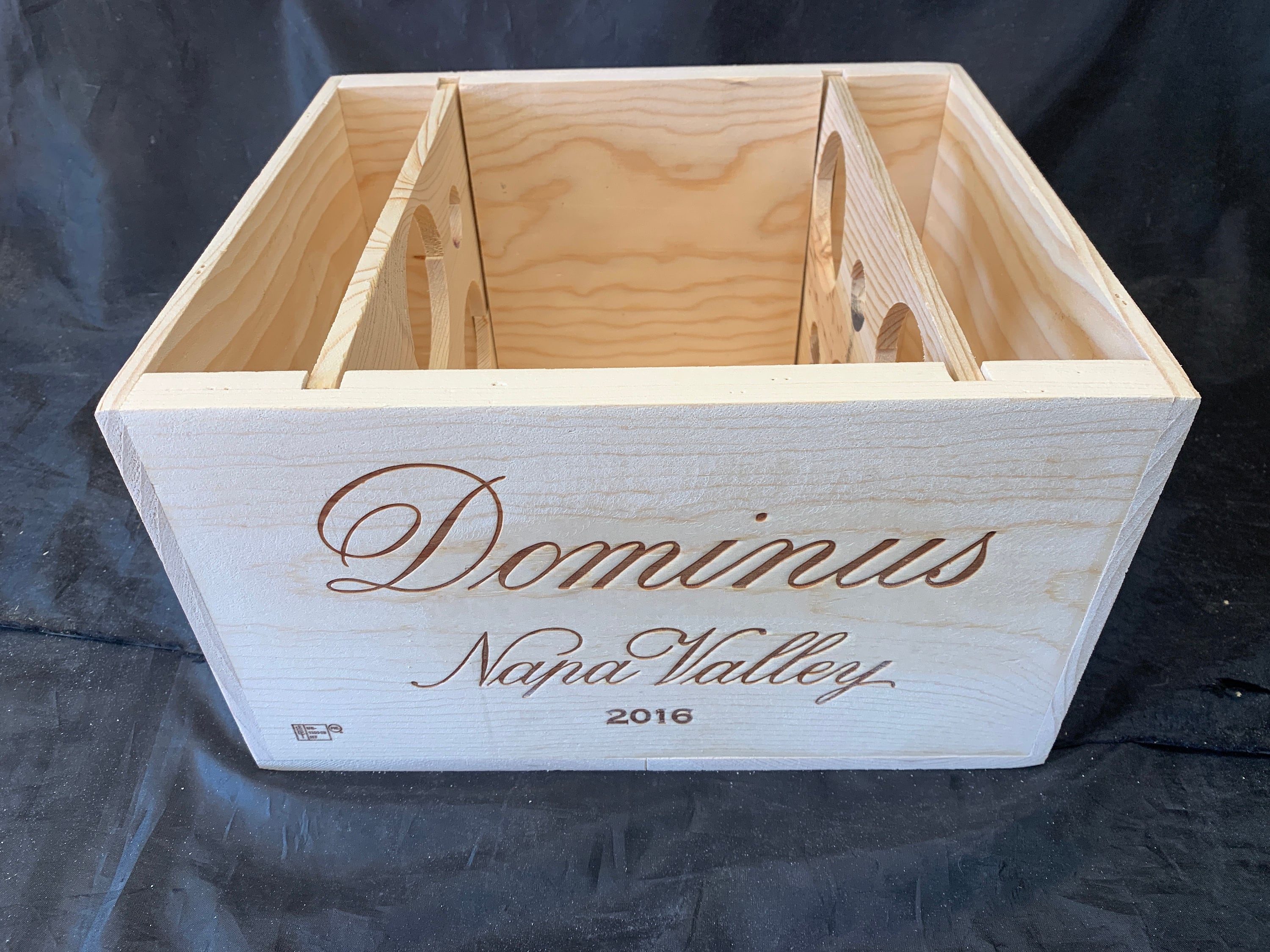 Dominus from California wood wine box