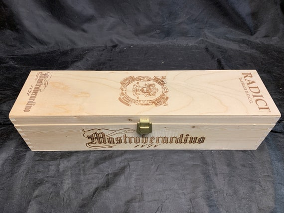 Wood wine box Mastroberardino Radici 1.5