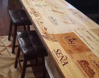 Wood wine panels 12 ct