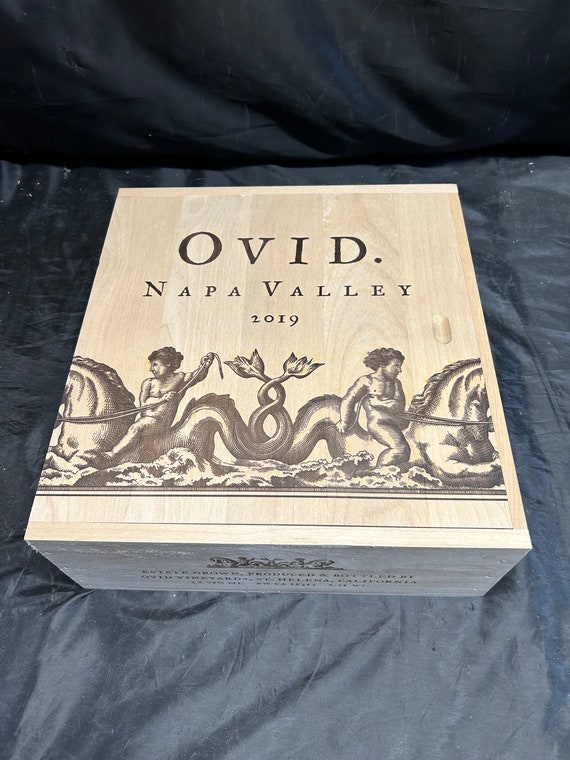 OVID NAPA VALLEY Napa Valley wood wine box