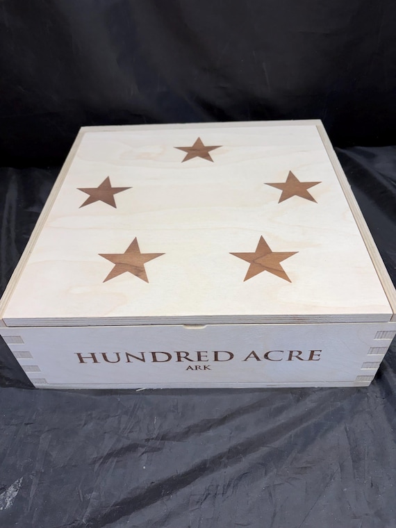 Hundred Acre 3 btl wood wine box
