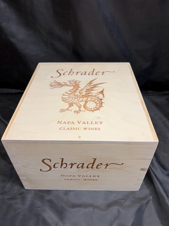 SCHRADER WINE BOX Napa Valley 6 btl
