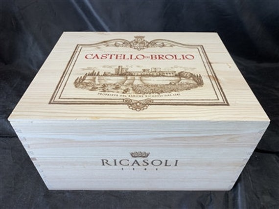 Casttello Brolio Wood Wine Box