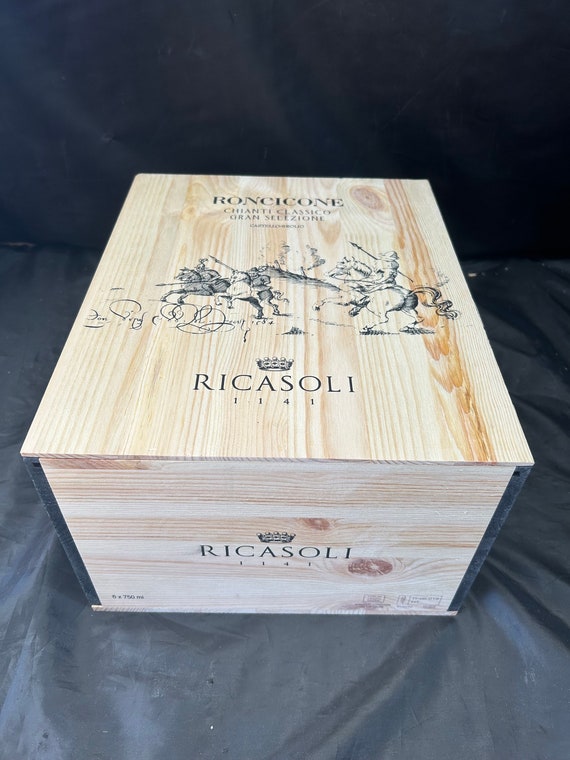 RICASOLI Roncicone wood wine box