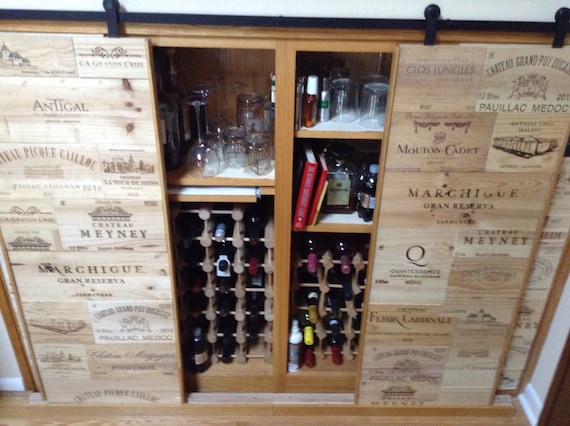 Wood Wine Panels 30 ct assorted