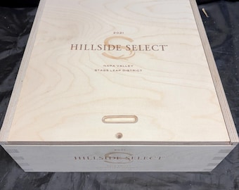Hillside Select Stags Leap District wood wine box