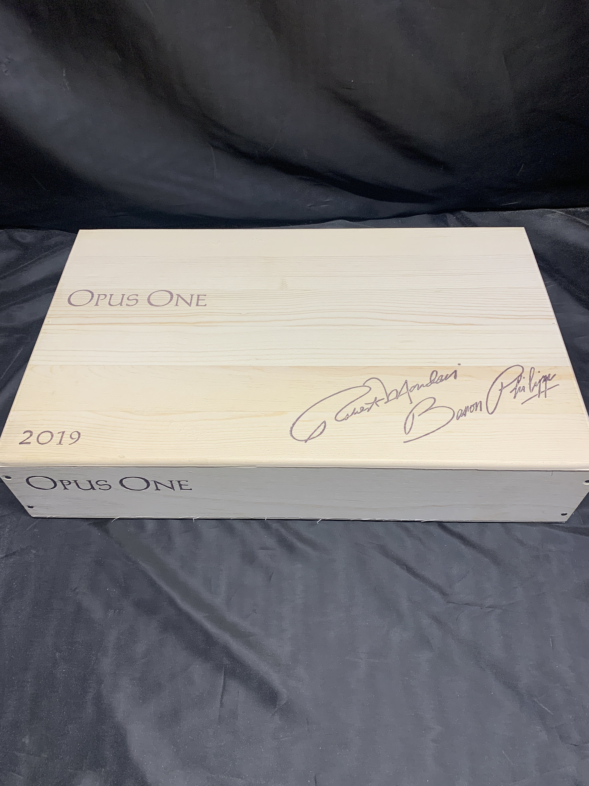 Opus One Wood Wine Box 2019 - Etsy