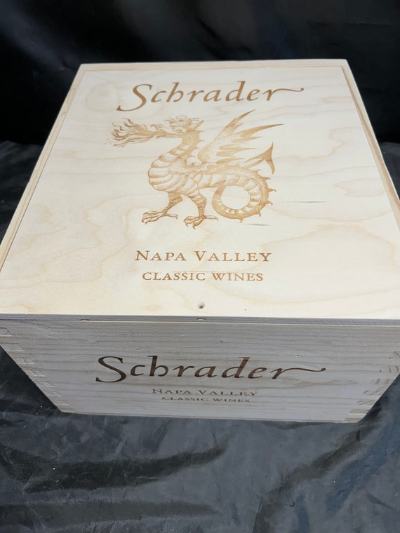 SCHRADER WINE BOX Napa Valley 6 btl