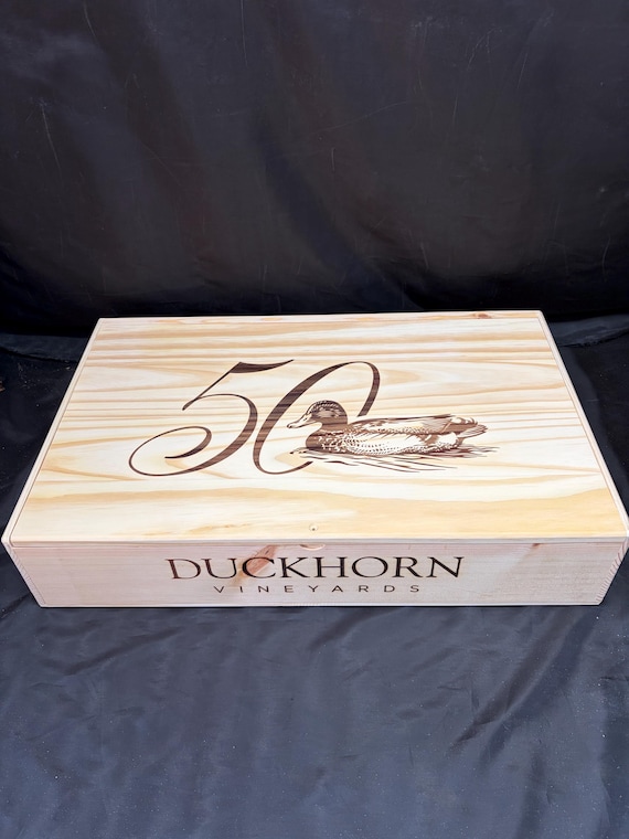 Duckhorn 50th Anniversary wine box