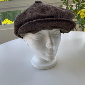 Harris Tweed Newsboy Cap
