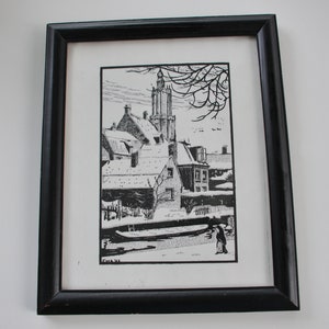 Child&#39;s Ink Drawing from 1932