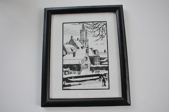 1932年の子供のインク画 - Etsy 日本