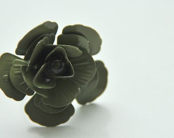 Metal Flower Ring