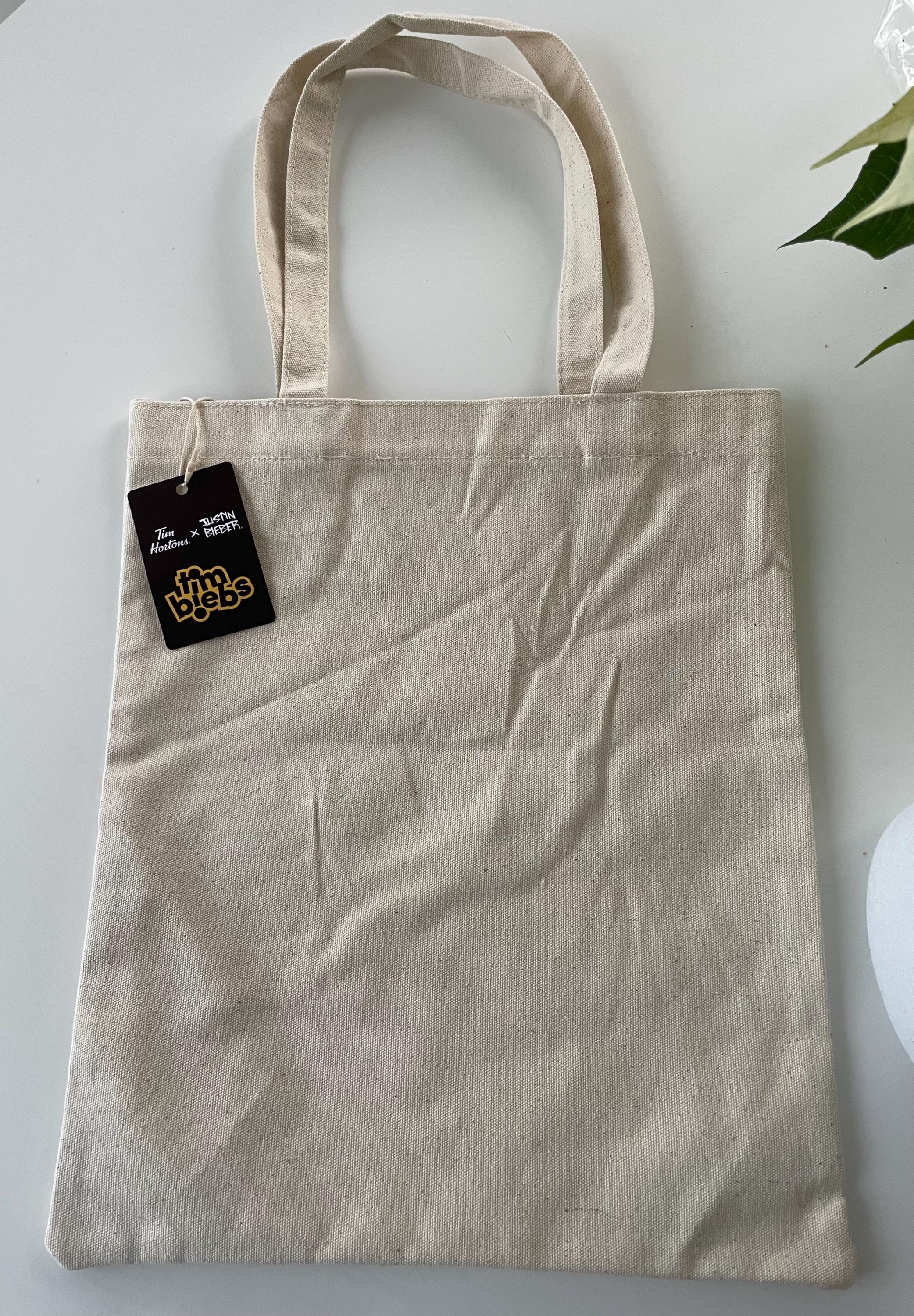 Justin Bieber Tim Hortons Tote NWT - Etsy
