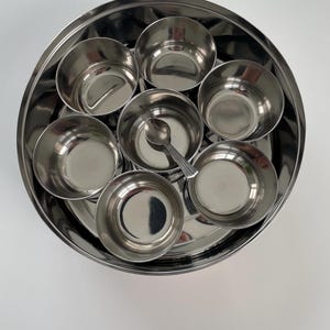 Masala Dabba Spice Container No Lid
