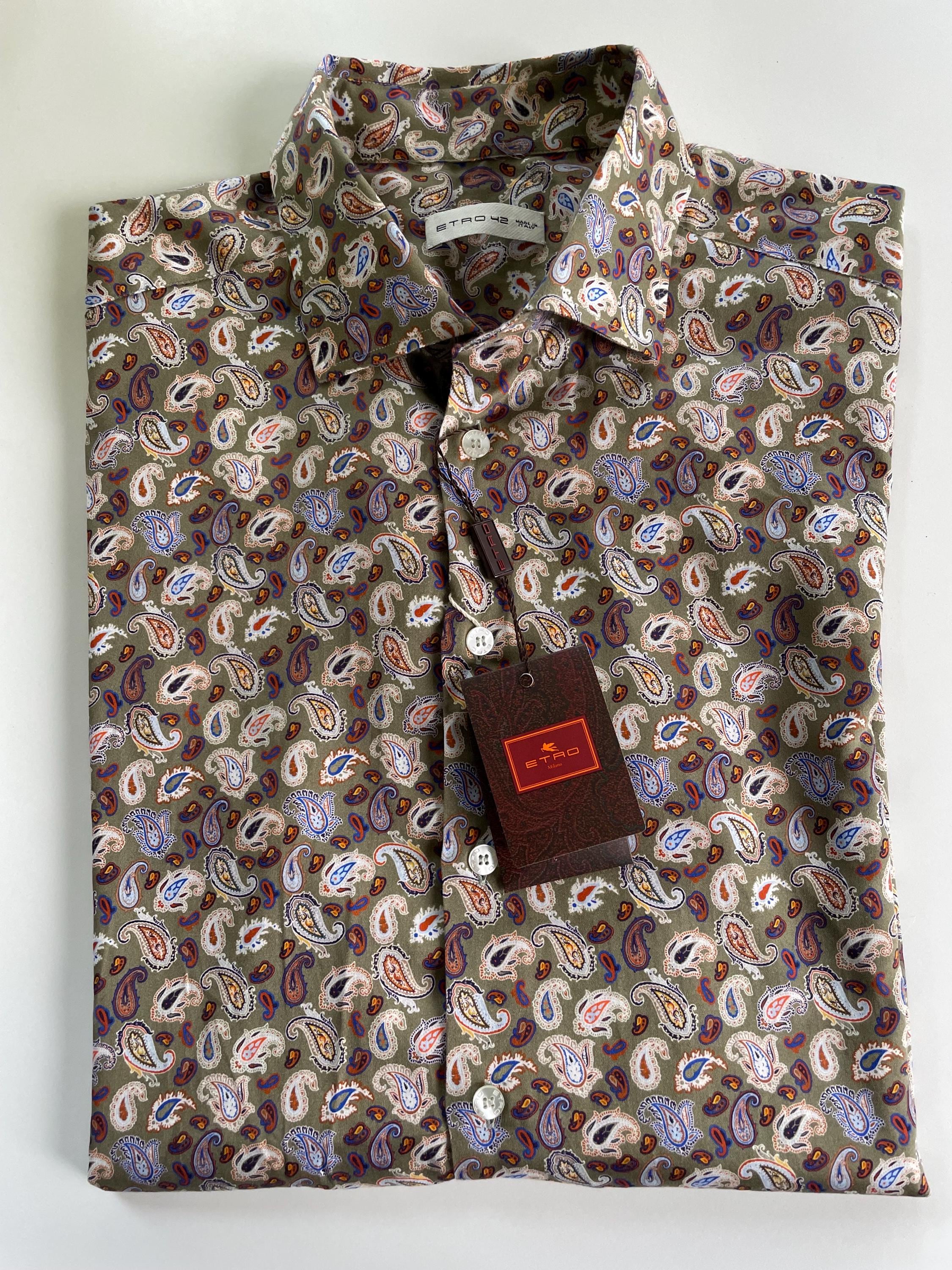 Vintage etro shirt - Etsy 日本