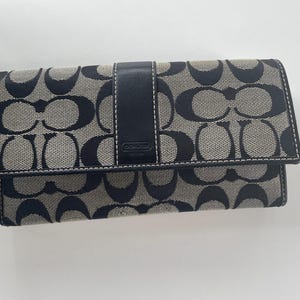 COACH Hamptons Monogrammed Wallet